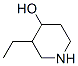 4-Hydroxy-3-ethylpiperidine 结构式