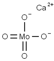 Calcium molybdate Struktur