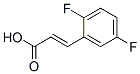 2,5-difluorocinnamicacid 结构式