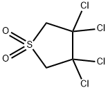 3,3,4,4-四氯环丁砜, 3737-41-5, 结构式