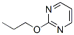 Pyrimidine, 2-propoxy- (7CI,8CI) Structure