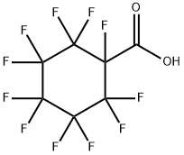 全氟环已烷羧酸, 374-88-9, 结构式