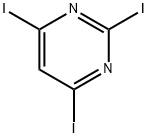 2,4,6-三碘嘧啶, 374077-22-2, 结构式