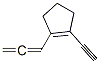 Cyclopentene, 1-ethynyl-2-(1,2-propadienyl)- (9CI) Structure