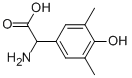 AMINO-(4-HYDROXY-3,5-DIMETHYL-PHENYL)-ACETIC ACID Struktur