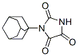 1-(1-ADAMANTYL)IMIDAZOLIDINE-2,4,5-TRIONE Structure