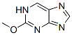1H-Purine, 2-methoxy- (9CI) Struktur