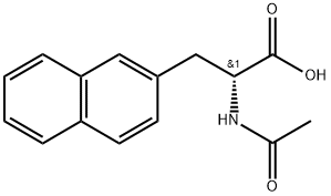 (R)-N-Acetyl-2-naphthylalanine Struktur