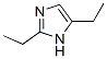 2,5-ジエチル-1H-イミダゾール 化学構造式