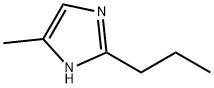 4-メチル-2-プロピル-1H-イミダゾール 化学構造式