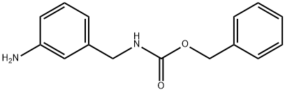3-N-CBZ-AMINOMETHYLANILINE
 Struktur
