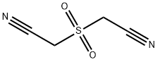 スルホニルビスアセトニトリル 化学構造式