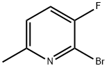 2-溴-3-氟-6-甲基吡啶 结构式