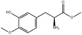 L-Tyrosine, 3-hydroxy-O-Methyl-, Methyl ester Struktur