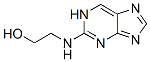 Ethanol,  2-(1H-purin-2-ylamino)-  (9CI) Structure