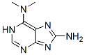 1H-Purine-6,8-diamine,  N6,N6-dimethyl-  (9CI),374706-45-3,结构式
