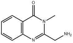 2-(aMinoMethyl)-3-Methyl-3,4-dihydroquinazolin-4-
one hydrochloride 结构式