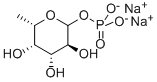 L-Fucose-1-phosphatedisodiumsalt 化学構造式