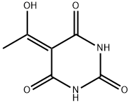 2,4,6(1H,3H,5H)-Pyrimidinetrione, 5-(1-hydroxyethylidene)- (9CI),374762-40-0,结构式