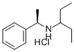 (R)-N-(3-PENTYL)-1-PHENYLETHYLAMINE HYDROCHLORIDE Structure