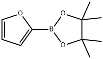 呋喃-2-硼酸频哪醇酯 结构式