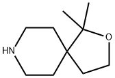 1,1-DIMETHYL-2-OXA-8-AZASPIRO[4.5]DECANE HYDROCHLORIDE 化学構造式