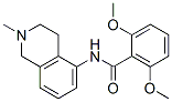 2,6-Dimethoxy-N-(1,2,3,4-tetrahydro-2-methylisoquinolin-5-yl)benzamide|