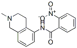 2-Nitro-N-(1,2,3,4-tetrahydro-2-methylisoquinolin-5-yl)benzamide Struktur