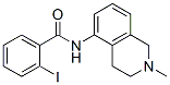 2-Iodo-N-(1,2,3,4-tetrahydro-2-methylisoquinolin-5-yl)-benzamide,37481-44-0,结构式