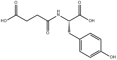 N-Succinyl-L-tyrosine Structure