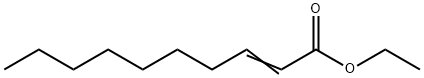 ethyl 2-decenoate Structure