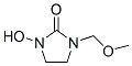 2-Imidazolidinone, 1-hydroxy-3-(methoxymethyl)- (9CI) Structure