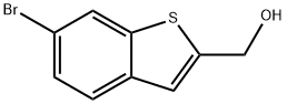 (6-BroMobenzo[b]thiophen-2-yl)Methanol Structure