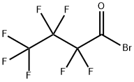 ヘプタフルオロブチリルブロミド 化学構造式