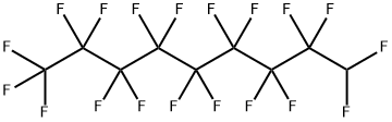 1H-PERFLUORONONANE Struktur