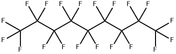 エイコサフルオロノナン 化学構造式
