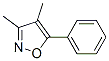 3,4-Dimethyl-5-phenylisoxazole 结构式