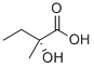 (R)-2-HYDROXY-2-METHYLBUTYRIC ACID Struktur