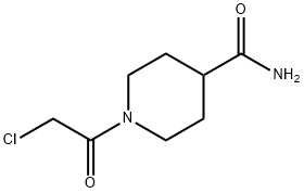 4-Piperidinecarboxamide, 1-(chloroacetyl)- (9CI) Structure