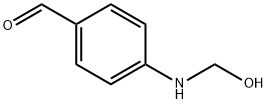 Benzaldehyde, 4-(hydroxymethylamino)- (9CI) Struktur