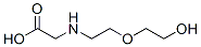 Glycine, N-[2-(2-hydroxyethoxy)ethyl]- (9CI) Structure