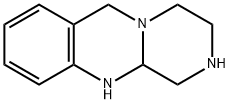 2H-Pyrazino[2,1-b]quinazoline,1,3,4,6,11,11a-hexahydro-(9CI) 化学構造式