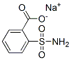o-Sulfamoylbenzoic acid sodium salt Structure