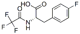 N-Trifluoroacetyl-4-fluorophenylalanine,37562-59-7,结构式