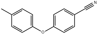 4-(4-メチルフェノキシ)ベンゾニトリル 化学構造式