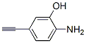 2-氨基-5-乙炔基苯酚, 375806-77-2, 结构式
