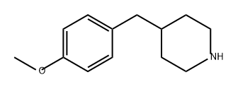 4-(4-METHOXY-BENZYL)-PIPERIDINE 结构式