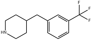 4-(3-TRIFLUOROMETHYL-BENZYL)-PIPERIDINE Struktur