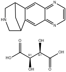 酒石酸伐仑克林,375815-87-5,结构式