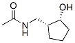 Acetamide, N-[[(1R,2R)-2-hydroxycyclopentyl]methyl]- (9CI) Struktur